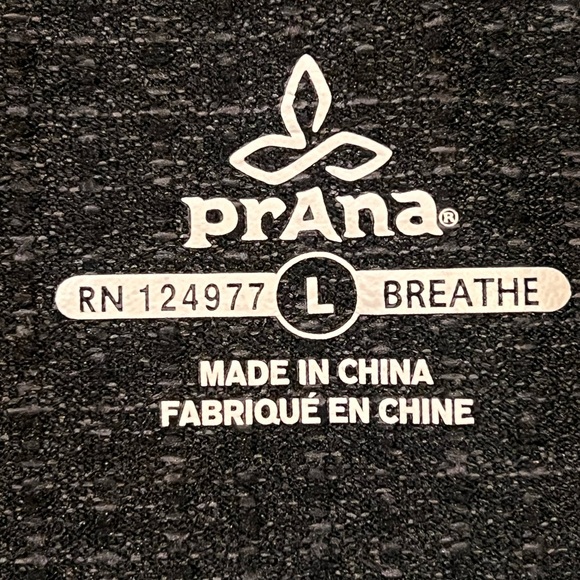 Prana Men's Dark Gray Long Sleeve Shirt - Picture 8 of 8